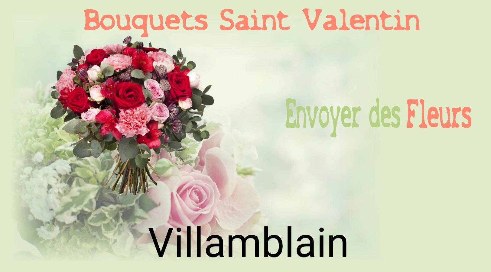 Roses de Saint-Valentin livrées à Villamblain